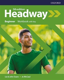 Books Frontpage New Headway 5th Edition Beginner. Workbook with key