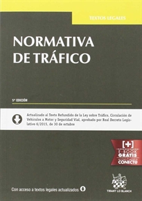 Books Frontpage Normativa de tráfico 5ª Edición 2015