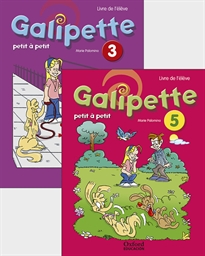 Books Frontpage Galipette petit à petit 5. Pack combinado 3 + 5