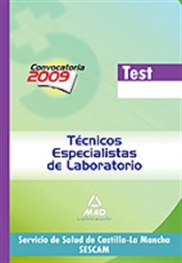 Books Frontpage Técnicos especialistas de laboratorio del servicio de salud de castilla-la mancha (sescam). Test específico