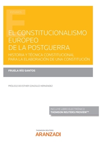 Books Frontpage El Constitucionalismo Europeo de la postguerra (Papel + e-book)