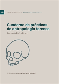 Books Frontpage Cuaderno de prácticas de antropología forense