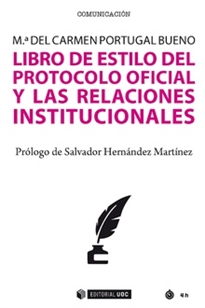 Books Frontpage Libro de estilo del protocolo oficial y las relaciones institucionales