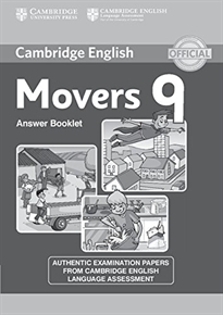 Books Frontpage Cambridge English Young Learners 9 Movers Answer Booklet