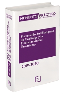 Books Frontpage Memento Prevención del  Blanqueo de Capitales y la Financiación del Terrorismo 2019-2020