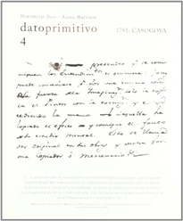 Books Frontpage Dato primitivo 4: 1781, caso Goya