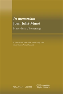 Books Frontpage In memoriam Joan-Julià Muné