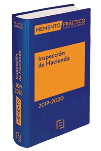 Books Frontpage Memento práctico Inspección de Hacienda 2019-2020