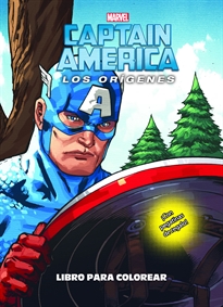 Books Frontpage Capitán América. Los orígenes. Libro para colorear