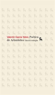 Books Frontpage La poética de Aristóteles. Edición trilingüe.