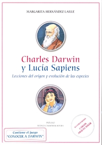 Books Frontpage Charles Darwin y Lucia Sapiens. Lecciones del origen y evolución de las especies