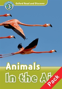 Books Frontpage Oxford Read and Discover 3. Animals in the Air Audio CD Pack