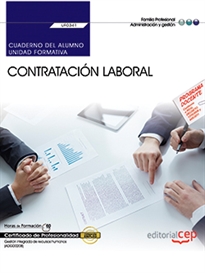 Books Frontpage Cuaderno del alumno. Contratación Laboral (UF0341). Certificados de profesionalidad. Gestión integrada de recursos humanos (ADGD0208)