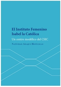 Books Frontpage El Instituto Femenino Isabel la Católica