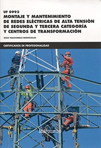 Books Frontpage UF 0992 Montaje de redes eléctricas aéreas de alta tensión