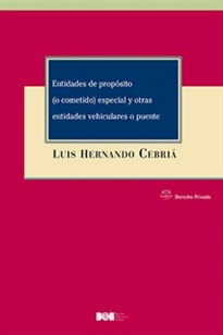 Books Frontpage Entidades de propósito (o cometido) especial y otras entidades vehiculares o puente