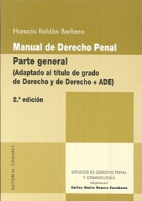 Books Frontpage Manual de Derecho Penal. Parte General