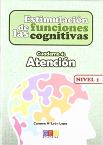 Books Frontpage Estimulación de las funciones cognitivas nivel 1 cuaderno 4: atención