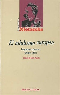 Books Frontpage El nihilismo europeo