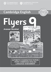 Books Frontpage Cambridge English Young Learners 9 Flyers Answer Booklet