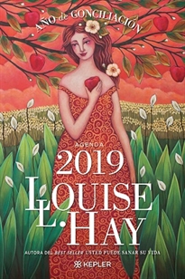 Books Frontpage Agenda Louise Hay 2019. Año de Conciliación