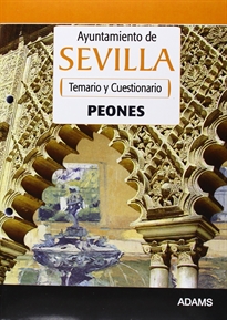 Books Frontpage Peones, Ayuntamiento de Sevilla. Temario y cuestionarios