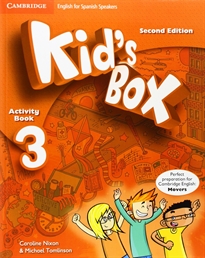 Books Frontpage Kid's Box for Spanish Speakers  Level 3 Activity Book with CD ROM and My Home Booklet 2nd Edition
