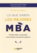 Front pageLo que saben los mejores MBA. NE