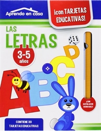 Books Frontpage APRENDO EN CASA LAS LETRAS (3-5 años)