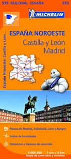 Books Frontpage Mapa Regional Castilla y León, Madrid