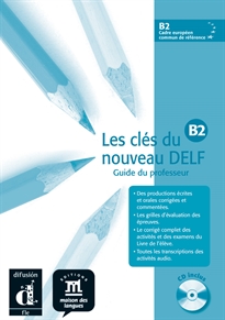 Books Frontpage Les Clés du nouveau Delf B2  Guide pedagogique + CD