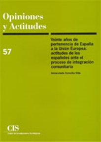 Books Frontpage Veinte años de pertenencia de España a la Unión Europea