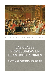 Books Frontpage Las clases privilegiadas en el Antiguo Régimen
