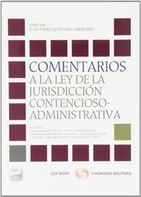 Books Frontpage Comentarios a la Ley de la Jurisdicción Contencioso-administrativa (Papel + e-book)