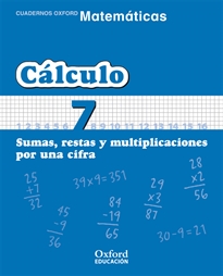 Books Frontpage Matemáticas Primaria Cuadernos de Cálculo 7
