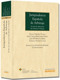 Books Frontpage Jurisprudencia española de arbitraje - 60 años de aplicación del arbitraje en España
