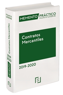 Books Frontpage Memento Contratos Mercantiles 2019-2020