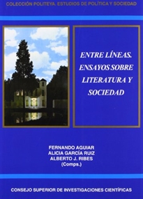 Books Frontpage Entre líneas. Ensayos sobre literatura y sociedad