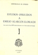 Front pageEstudios ofrecidos a Emilio Alarcos Llorach Tomo III
