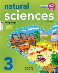 Books Frontpage Think Do Learn Natural Sciences 3rd Primary. Class book Module 1 Amber