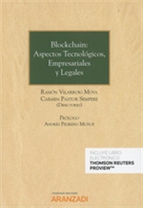 Books Frontpage Blockchain: aspectos tecnológicos, empresariales y legales (Papel + e-book)