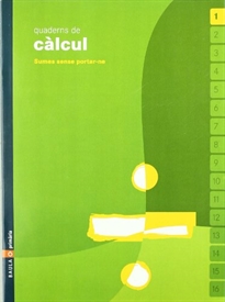 Books Frontpage Quadern Calcul 1