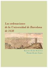Books Frontpage Las ordenaciones de la Universidad de Barcelona de 1638