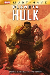 Books Frontpage Marvel must have el increíble hulk. planeta hulk