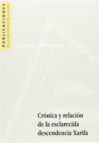 Books Frontpage Crónica y relación de la esclarecida descendencia Xarifa