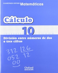 Books Frontpage Matemáticas Primaria Cuadernos de Cálculo 10