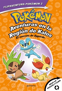 Books Frontpage Pokémon. Kalos: El secreto de Zygarde + Teselia: Una verdad legendaria. (FlipAventura Pokémon 2)