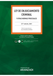 Books Frontpage Ley de Enjuiciamiento Criminal (Papel + e-book)