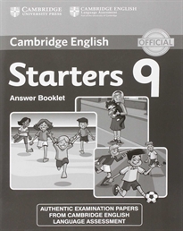 Books Frontpage Cambridge English Young Learners 9 Starters Answer Booklet