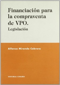 Books Frontpage Financiación para la compraventa de VPO: legislación
